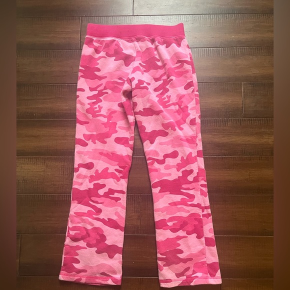 Kids pink camo sweatpants - Picture 2 of 3